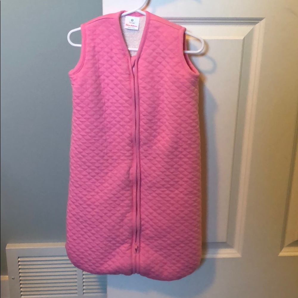 Hanna Andersson wearable blanket pink Small